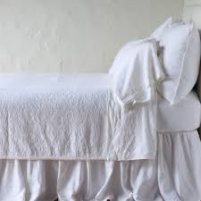 Adele Coverlet - Winter White - King